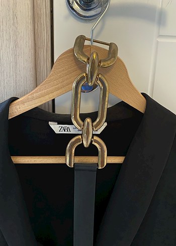 Zara Kemerli Saten Tulum - Görsel 4