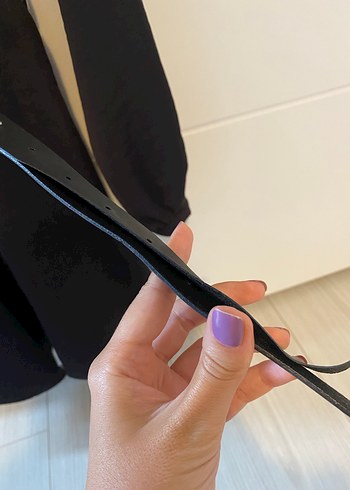 Zara Kemerli Saten Tulum - Görsel 5