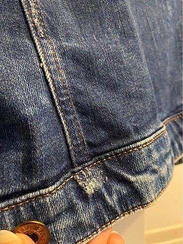 Mavi kot ceket - Görsel 5