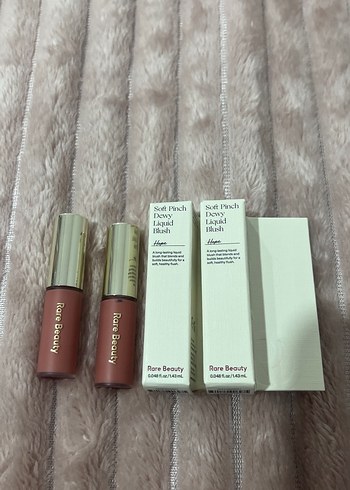 Rare Beauty Soft Pinch Sıvı Allık  mini set -Hope rengi - Görsel 2