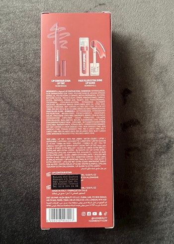Huda Beauty Makeup lip set  bombshell - Görsel 2