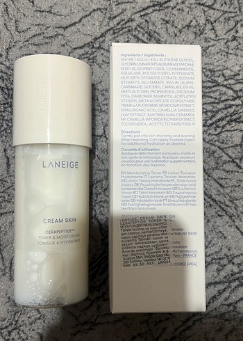LANEIGE Cerapeptide Toner ve Nemlendirici 170ml - Görsel 3