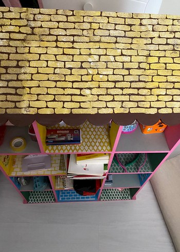 Renkli Pembe Çocuk evi - Görsel 3