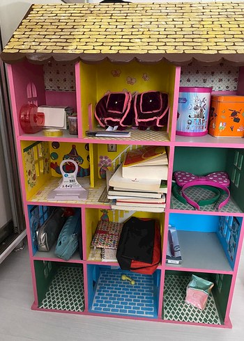 Renkli Pembe Çocuk evi - Görsel 2