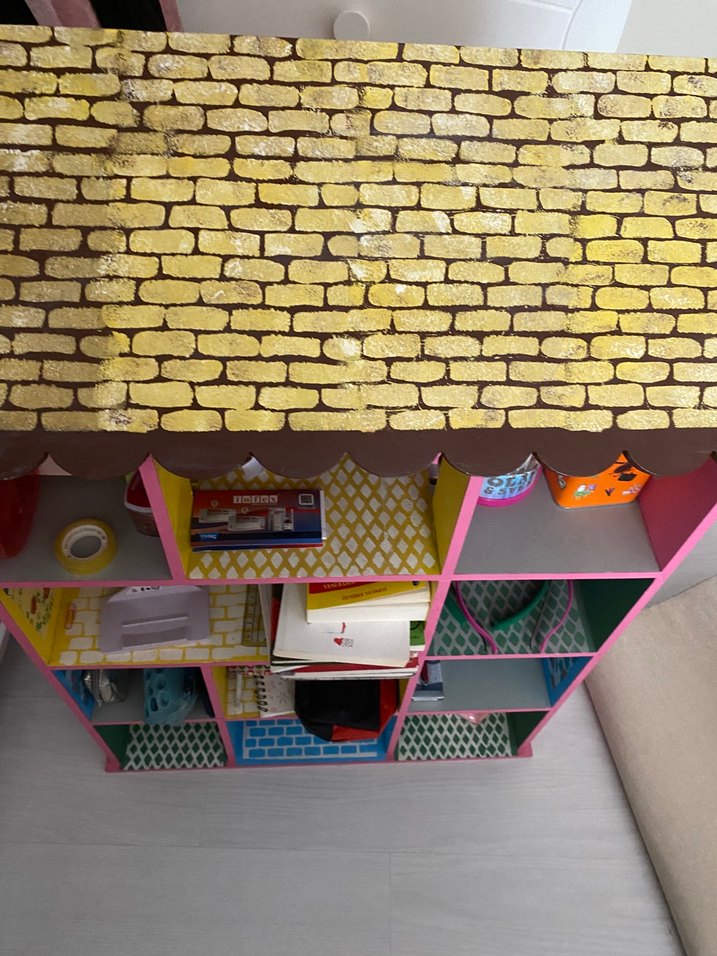 Renkli Pembe Çocuk evi - Görsel 3