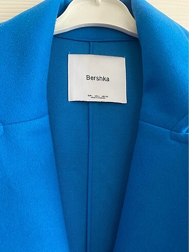 l Beden mavi Renk Bershka kaban