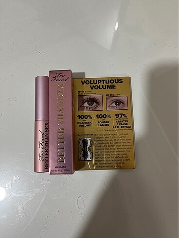 Too faced beter than sex maskara