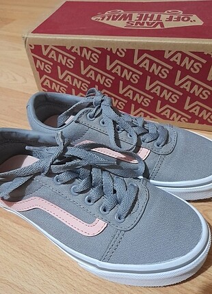 Orjinal Vans Kız çocuk günlük spor ayakkabısı