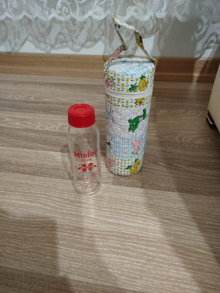 Çocuk Termosu Beyaz Renkli Desenli - Görsel 2