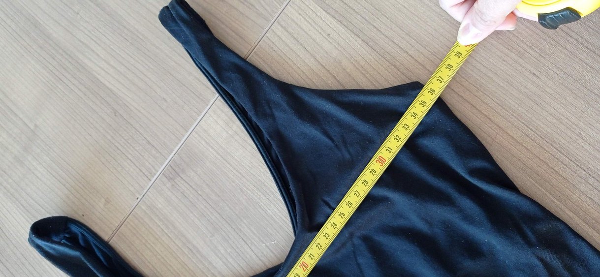 siyah Düz Kesim Kadın body - Görsel 4