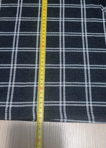 Gri Kareli jile elbise - Görsel 2