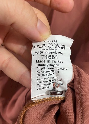 Diğer Bej Uzun Kollu Düğmeli Kadın Tunik