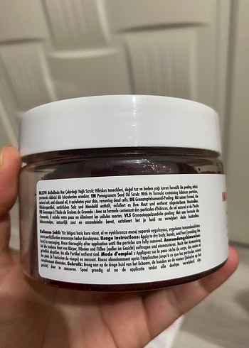 Nar Çekirdeği Yağlı Scrub 290 g - Görsel 4