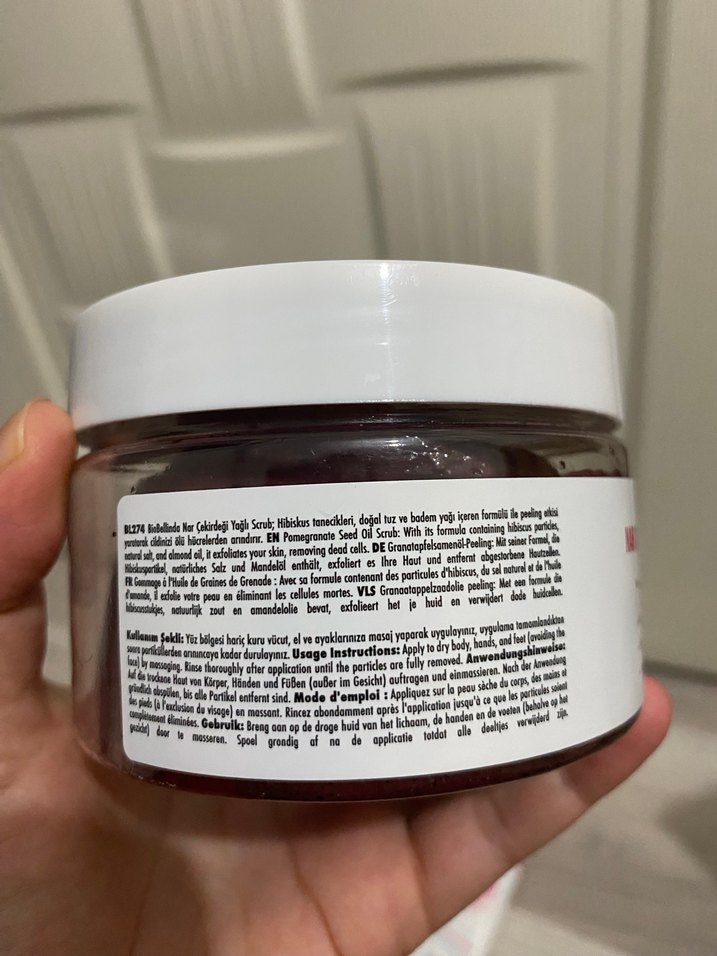 Nar Çekirdeği Yağlı Scrub 290 g - Görsel 4