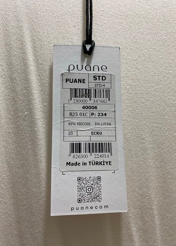 Beyaz Yüksek Yakalı Kolsuz Midi Bluz - Görsel 2