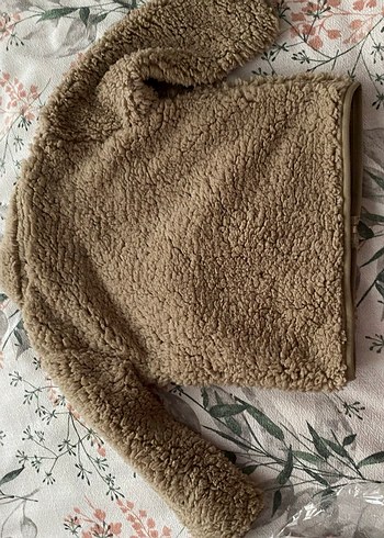 Kahverengi Erkek Çocuk Kürklü Ceket - Görsel 6