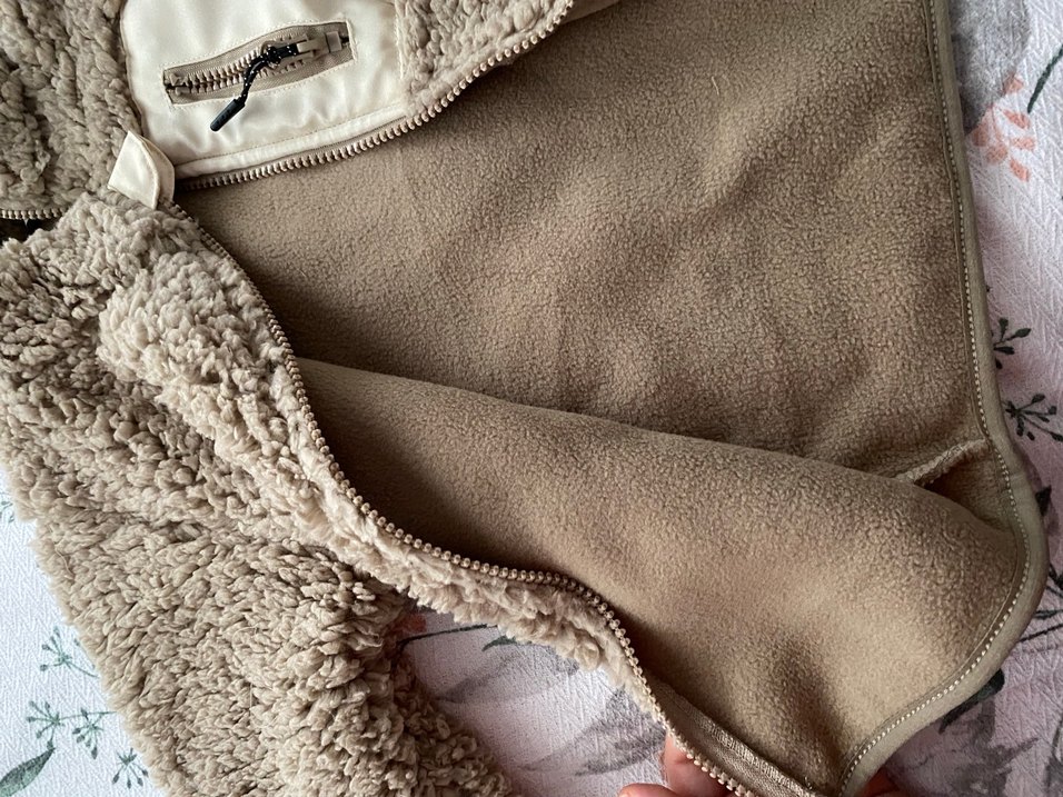 Kahverengi Erkek Çocuk Kürklü Ceket - Görsel 4