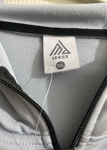 Gri Kadın Fermuarlı Spor Takımı - Görsel 2