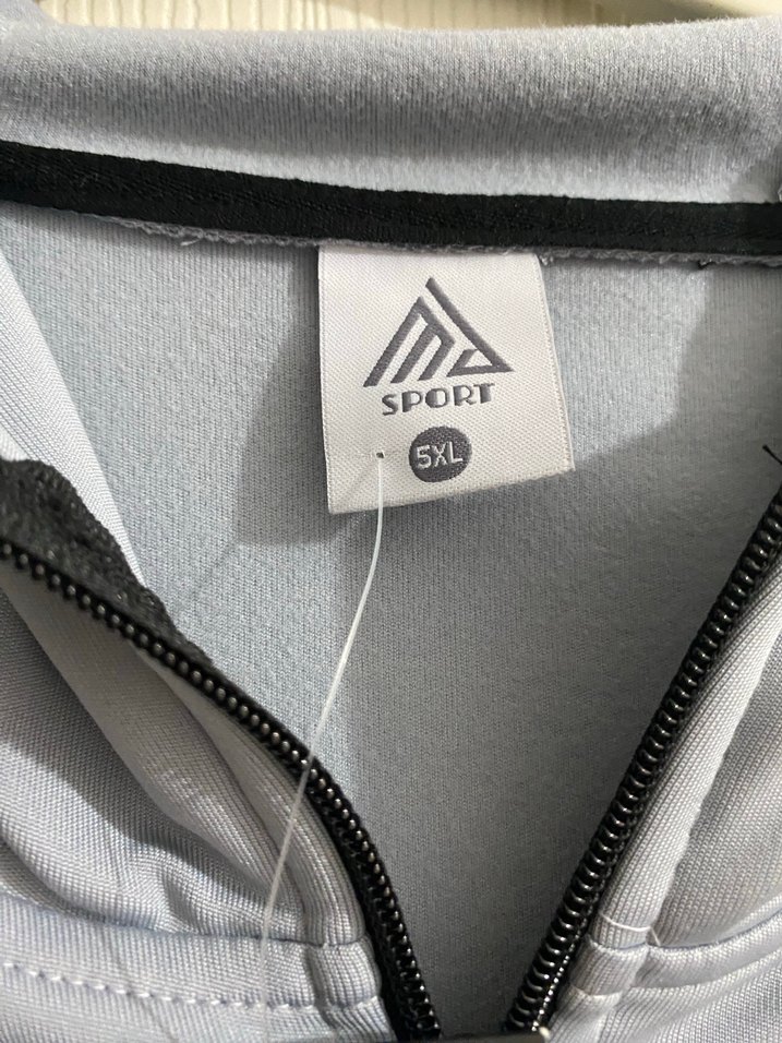 Gri Kadın Fermuarlı Spor Takımı - Görsel 2