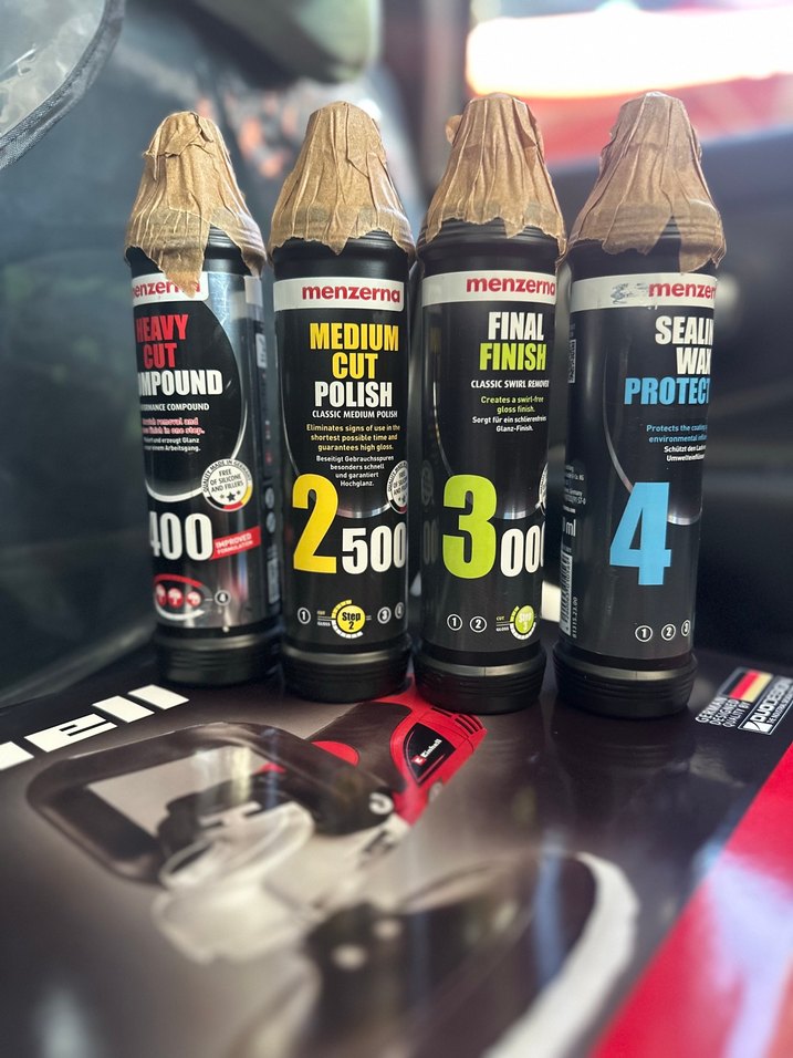 Menzerna Saç Cilası Seti 4 Aşamalı - Görsel 2