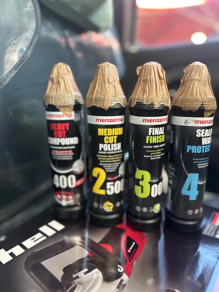 Menzerna Saç Cilası Seti 4 Aşamalı - Görsel 5