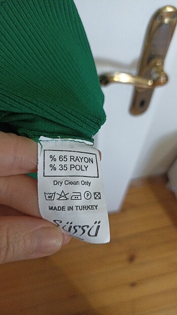 42 Beden yeşil Renk Merserize bayan hırka