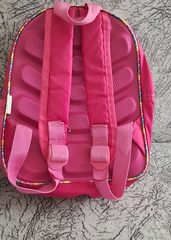 Beden Renkli Pembe Çocuk Okul Çantası
