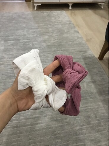 Kız bebek 2 li sac bandı