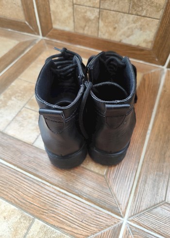 Siyah Deri Erkek Günlük Bot - Görsel 2