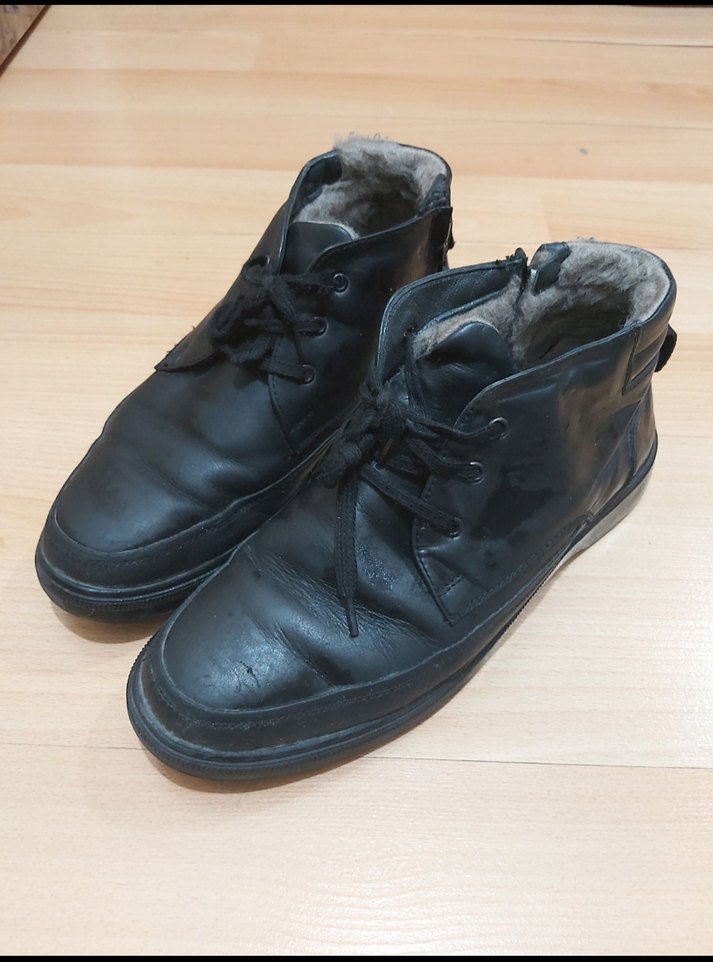 Siyah Tokalı Erkek Kauçuk Bot - Görsel 2