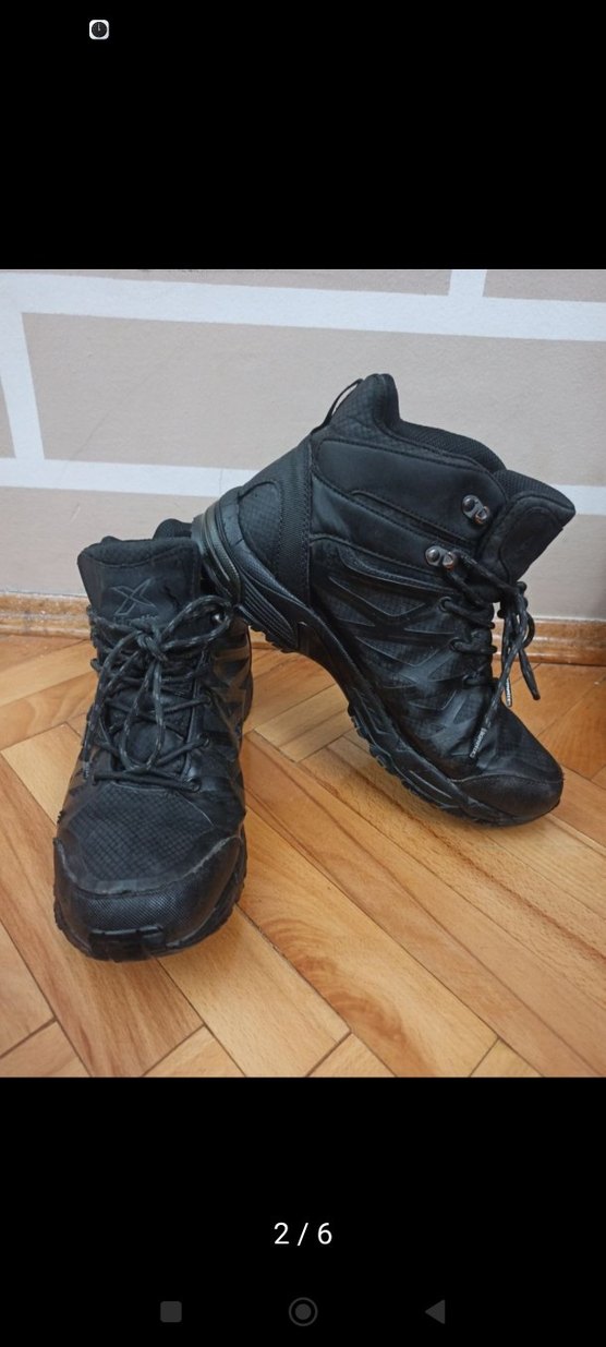 Siyah Erkek Spor Botları Velcro - Görsel 3