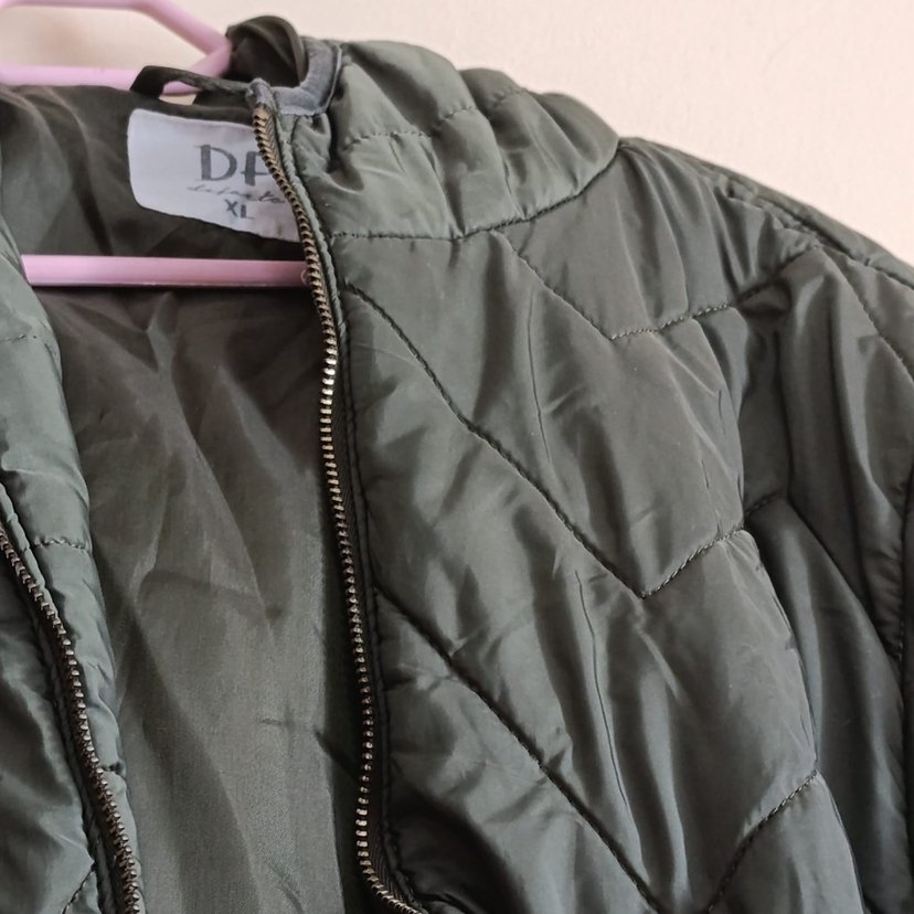 Fermuarlı Yeşil Kadın Ceket - Görsel 2