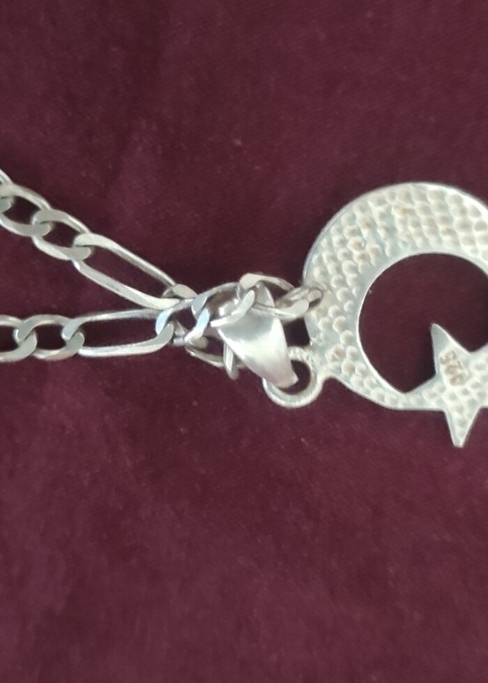 Gümüş kolye - Görsel 2