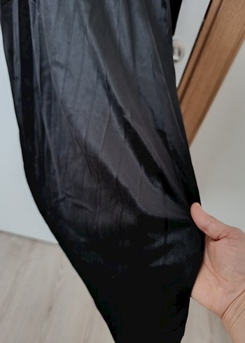 Uzun Siyah Gotik Kadın Elbise - Görsel 5