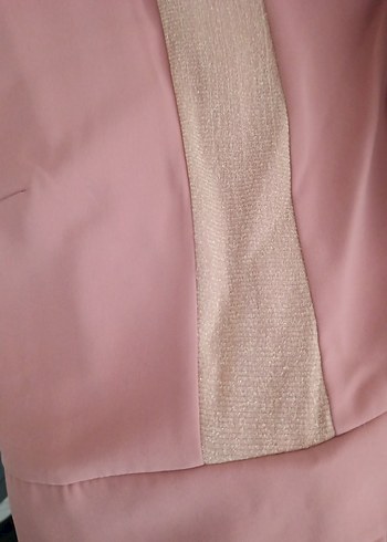 Armine Bej Renkli Pilili Uzun Kollu Kadın Elbise - Görsel 9