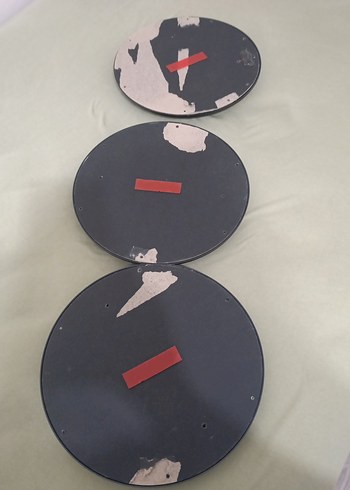 Dekoratif Vinil Plak Ayna Seti - Görsel 5