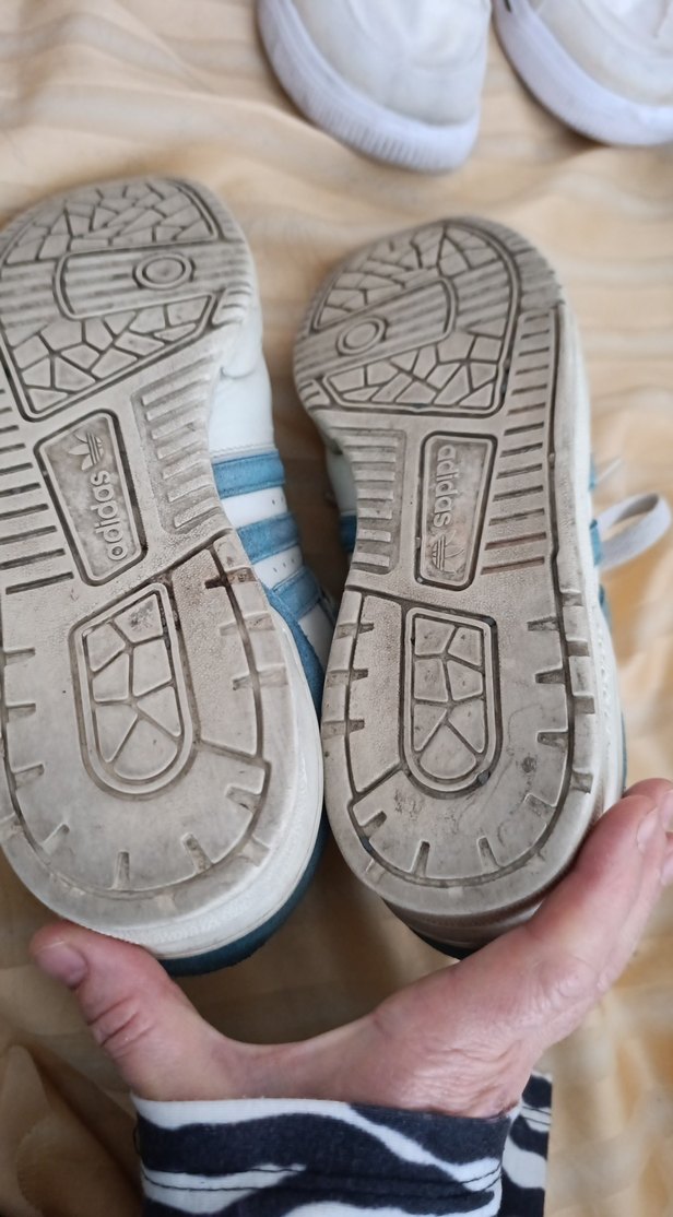 Beyaz Bağcıklı Kadın Spor Ayakkabı - Görsel 4