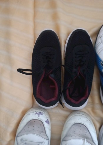 Gri Beyaz Erkek Spor Ayakkabı - Görsel 2