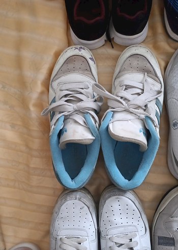 Gri Beyaz Erkek Spor Ayakkabı - Görsel 3