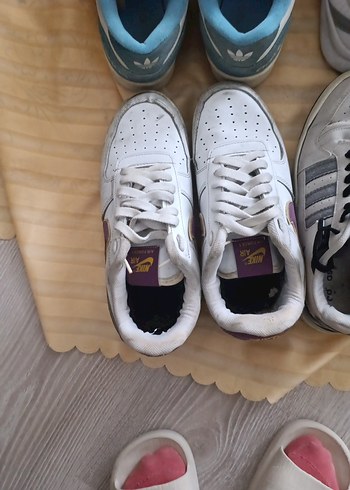 Gri Beyaz Erkek Spor Ayakkabı - Görsel 6