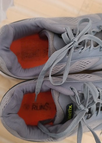 Gri Bağcıklı erkek Spor Ayakkabı - Görsel 5