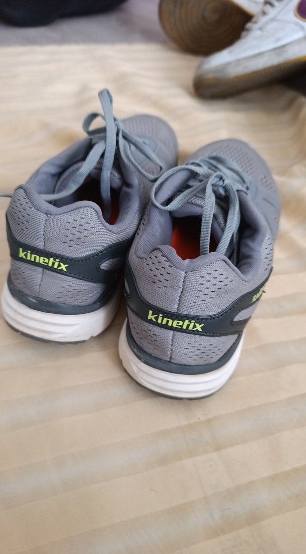 Gri Bağcıklı erkek Spor Ayakkabı - Görsel 3