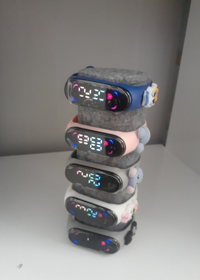 LED ÇOCUK ELEKTRONIK IZLE SU GEÇİRMEZ DOKUNMATİK - Görsel 4