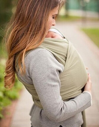 Neko wrap sling haki ana kucağı