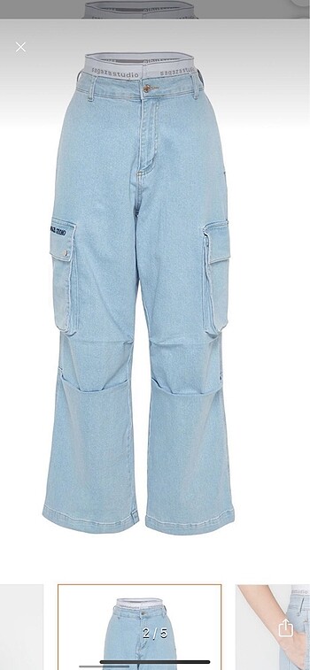 34 Beden Sagaza kargo jean