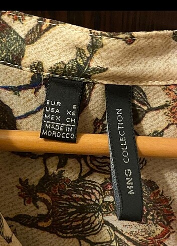 s Beden MANGO gömlek