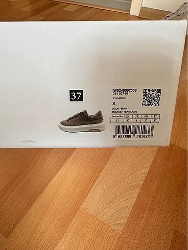 37 Beden kahverengi Renk İpekyol Kadın Sneaker