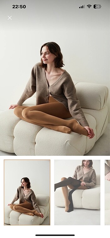 Penti termal külotlu çorap - Görsel 4