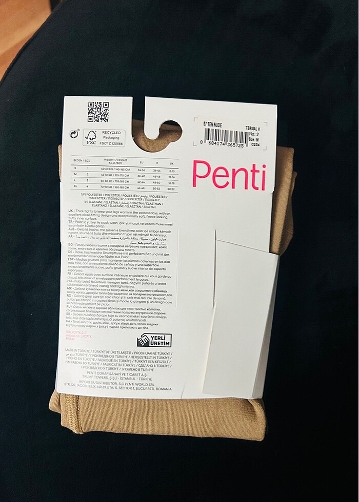 Penti termal külotlu çorap - Görsel 2