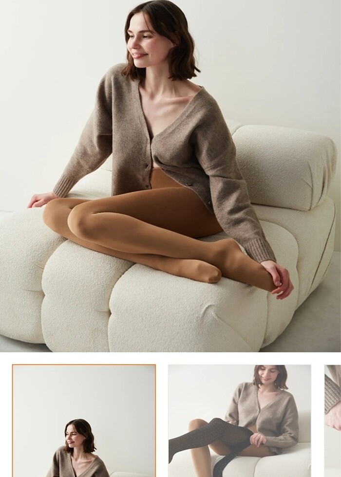 Penti termal külotlu çorap - Görsel 4